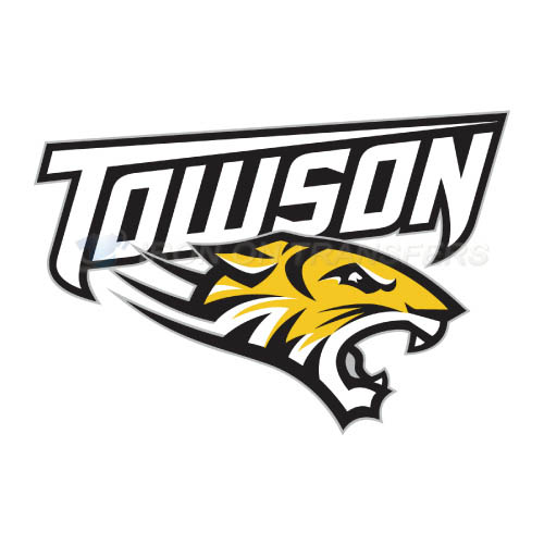 Towson Tigers Logo T-shirts Iron On Transfers N6583